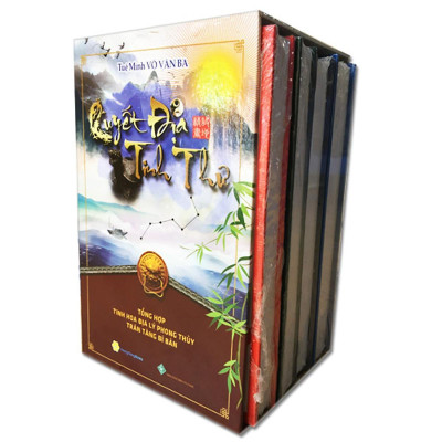Sách - Boxset Quyết Địa Tinh Thư - Quyết Địa Tinh Thư Điểm Huyệt Bộ Tập 1, 2 + Quyết Địa Tinh Thư - Trạch Nhật + Quyết Địa Tinh Thư - Dương Trạch Tổng Luận - Combo 4 Cuốn - Chính Thông Book
