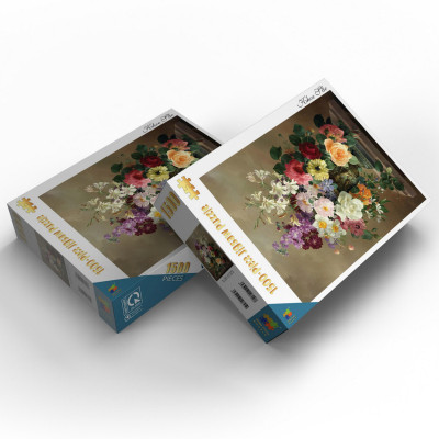 Khoe Sắc - Bộ Tranh Ghép Hình Minh Châu 1500 Mảnh Kích Thước 60x80cm