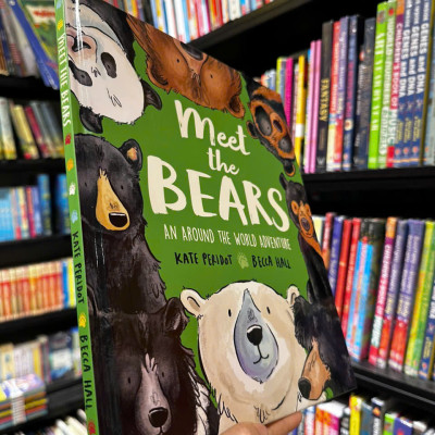 Sách - Meet the Bears: An around the world adventure by Kate Perido - Sách ngoại văn, sách thiếu nhi tiếng Anh, bìa cứng