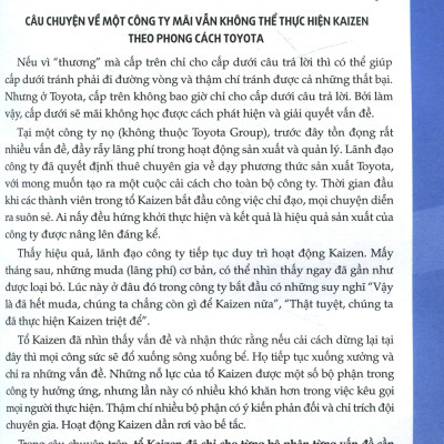 Nghệ Thuật Làm Việc Tuyệt Vời Của Toyota (Tái Bản 2020)