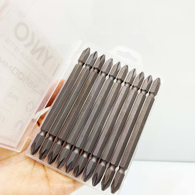 Mũi vít 2 đầu PH2 (không mạ) chiều dài 110mm CHÍNH HÃNG KYNKO MVKM2XPH2 -110-V10