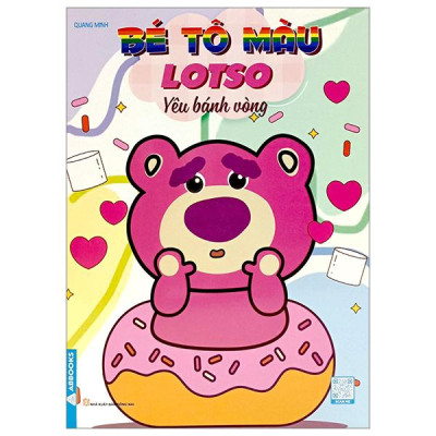 Sách - Bé Tô Màu - Gấu Lotso - Bộ 4 Cuốn