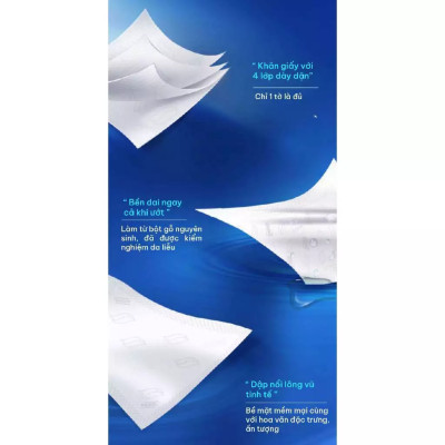 Combo 2 Lốc Khăn Giấy Gói Rút Tempo Hương Bạc Hà (Lốc 4 Gói)