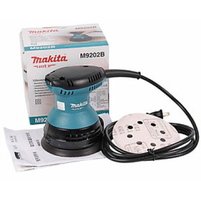 MÁY CHÀ NHÁM QUỸ ĐẠO 125MM 240W MAKITA M9202B - HÀNG CHÍNH HÃNG