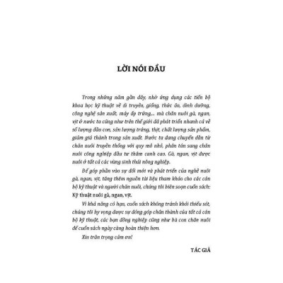 Sách - Kỹ Thuật Nuôi Gà, Ngan, Vịt - Nguyễn Hùng Nguyệt - VIETNAMBOOK