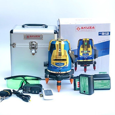 MÁY CÂN BẰNG LASER 5 TIA XANH AKUZA AK-912 - HÀNG CHÍNH HÃNG