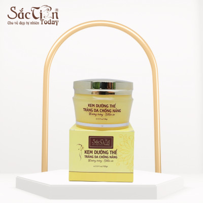 Kem dưỡng thể trắng da chống nắng 100g Sắc Tiên Today
