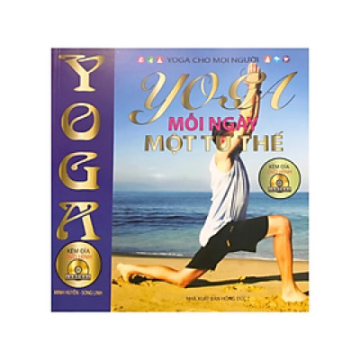 Sách - Yoga mỗi ngày một tư thế , kèm đĩa CD -  Nhiều tác giả - NXB Hồng Đức - Minh Lâm