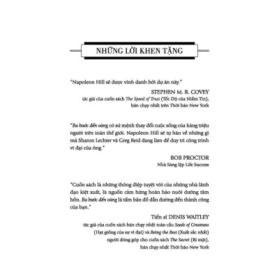 Sách - Ba Bước Đến Vàng - Biến Trở Ngại Thành Cơ Hội - Tân Việt Books