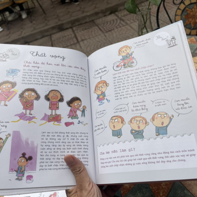 (Bìa Cứng in màu) CẨM NANG VỀ SỨC KHỎE TINH THẦN - Thierry Marx  - Crabit Kidbooks