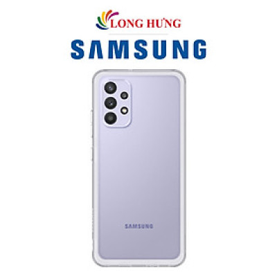 Ốp lưng Silicone Soft Clear Cover Samsung Galaxy A32 EF-QA325 - Hàng chính hãng