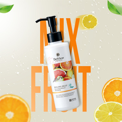 Gel tẩy tế bào chết Meishoku Detclear Bright Peeling Jelly (180ml) - Hàng chính hãng