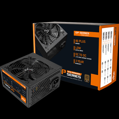 BỘ NGUỒN MÁY TÍNH AIGO MODEL GP750 CÔNG SUẤT 750W, APFC, DC TO DC 80 PLUS BRONZE - Hàng chính hãng