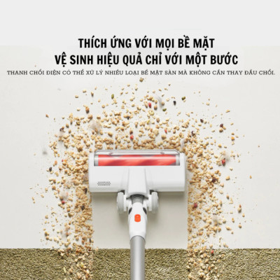 Máy hút bụi Xiaomi Vacuum Cleaner G20 Lite - Công suất hút 18.000 Pa - Hàng chính hãng
