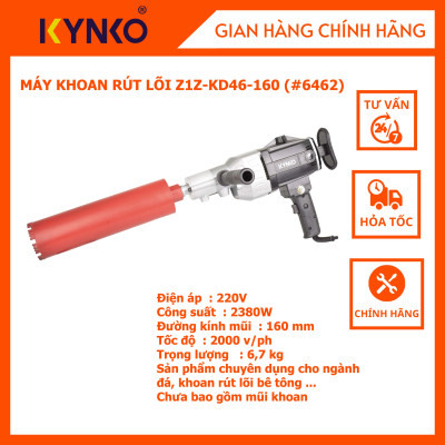 Máy khoan rút lõi - KD46 cầm tay giá tốt chính hãng Kynko Z1Z- KD46 -160 # 6462