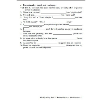 Sách Bài Tập Tiếng Anh Lớp 12 ( Theo chương trình GDPT Mới - Chân Trời Sáng Tạo -Tặng File Đáp Án) (HA-MK)