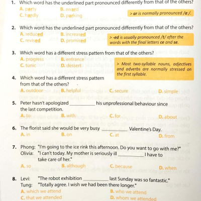 Sách - Hướng Dẫn Ôn Thi Tuyển Sinh Lớp 10 - Môn Tiếng Anh (Tái Bản 2024)