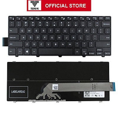 Bàn Phím Tương Thích Cho Laptop Dell Inspiron 3449 Oem - Hàng Nhập Khẩu New Seal TEEMO PC KEY1321