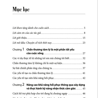 Bảo vệ trẻ trước chấn thương tâm lý