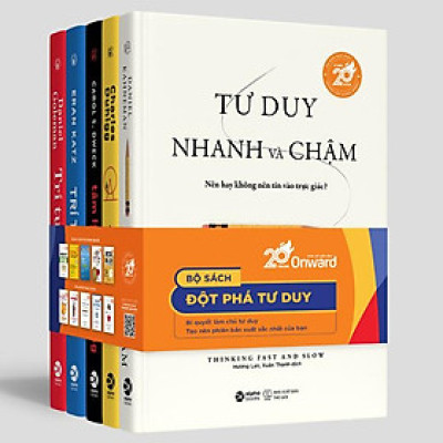 Bộ Sách Đột Phá Tư Duy - Kỷ Niệm 20 Năm Onward (Bộ 5 Cuốn)