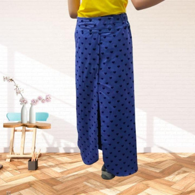 Váy Chống Nắng Xẻ Tà Cao Cấp New Design Chống Tia UV Chất Vải KaKi Cotton Mềm, Thoáng mát (Freesize 40-75 kg)   VCN001