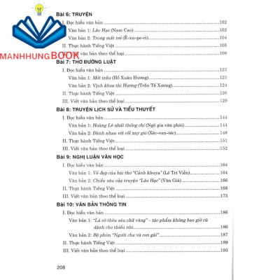 sách - phát triển kĩ năng đọc - hiểu và viết văn bản theo thể loại môn ngữ văn 8 (bám sát sgk cánh diều)