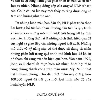 NLP Căn Bản (Tái Bản)