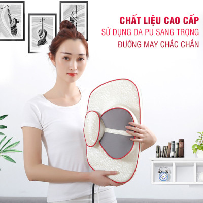 Máy massage (mát xa) cổ vai gáy YIJIA YJ-303 - Hỗ trợ trị đau nhức mỏi cổ với công nghệ mát xa xoay dây ấn, nhiệt hồng hồng ngoại và túi khí nâng cổ