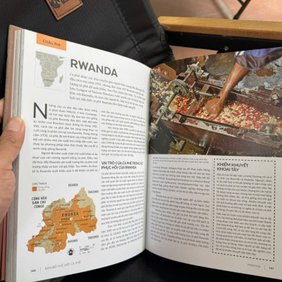 BẢN ĐỒ THẾ GI*I CÀ PHÊ – TỪ HẠT ĐẾN PHA CHẾ- KHÁM PHÁ, GIẢI THÍCH VÀ THƯỞNG THỨC CÀ PHÊ – James Hoffman -  Nhã Nam