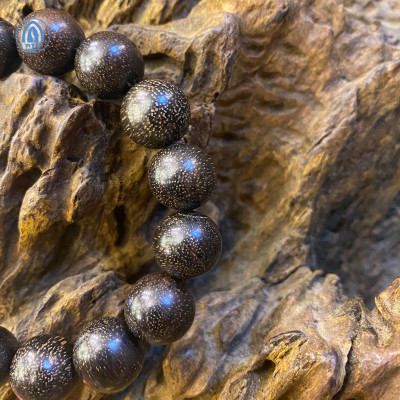 Vòng Trầm Hương Phát Tài ATC 73812 15 Hạt 16mm Sang Trọng May Mắn