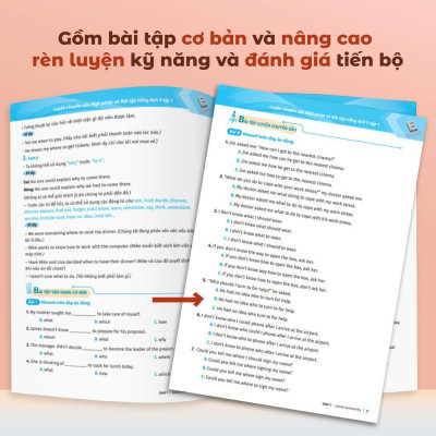 Sách - Luyện Chuyên Sâu Ngữ Pháp Và Bài Tập Tiếng Anh Lớp 9 - Combo 2 Tập - Megabook