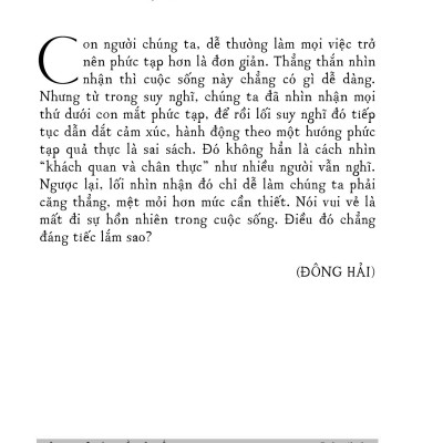 Tư Duy Giản Đơn