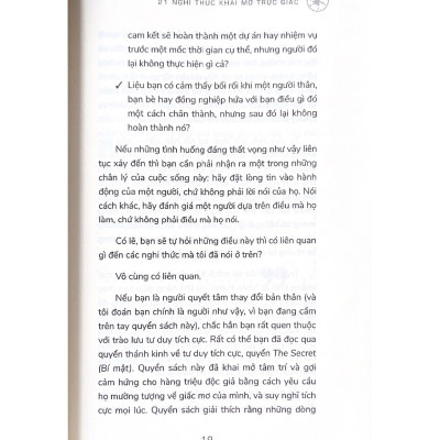 21 Nghi Thức Khai Mở Trực Giác