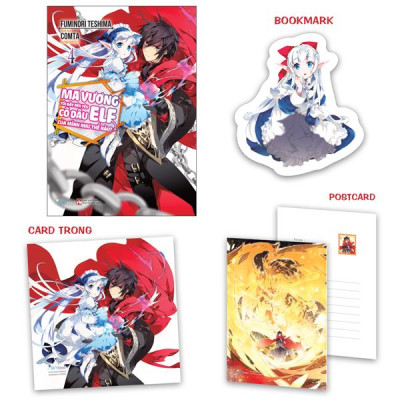 Sách - Ma Vương Tôi Đây Nên Yêu Cô Dâu Elf Của Mình Như Thế Nào? - Tập 4 - Bản Đặc Biệt - Tặng Kèm Bookmark + Postcard + Card Trong