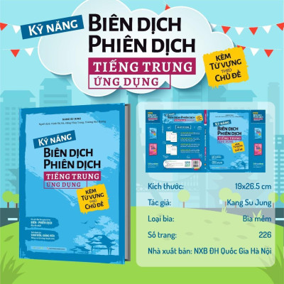 Sách - Kỹ Năng Biên Dịch Phiên Dịch Tiếng Trung Ứng Dụng - Megabook