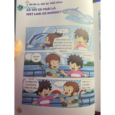 Sách Úm Ba La, Hóa Ra Thần Đồng - Thế Giới Đại Dương (6-12 Tuổi)