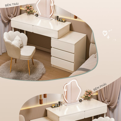 Bàn trang điểm thông minh kèm tủ nhiều ngăn kéo thương hiệu IGA - GM142