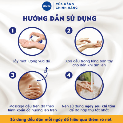 Sữa Dưỡng Thể NIVEA Extra Bright Dưỡng Sáng Da | Mịn Da (350 ml)