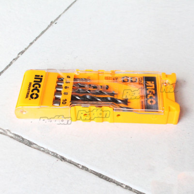 BỘ 5 MŨI KHOAN GỖ INGCO AKD5058 - HÀNG CHÍNH HÃNG
