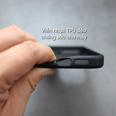 Ốp lưng chống sốc vân carbon fiber cho iPhone 15 Pro Max / 14 Pro Max / 13 Pro Max hiệu Likgus Defender trang bị viền camera kim loại, cạnh ốp dẻo TPU - Hàng nhập khẩu