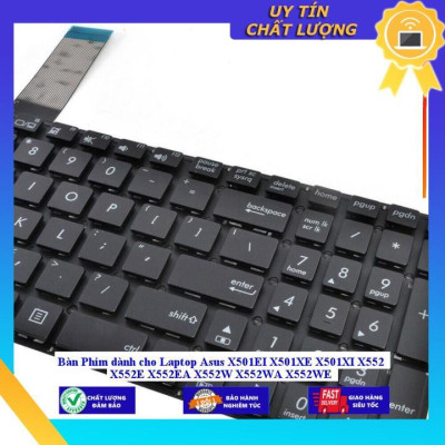Bàn Phím dùng cho Laptop Asus X501EI X501XE X501XI X552 X552E X552EA X552W X552WA X552WE - Hàng Nhập Khẩu New Seal