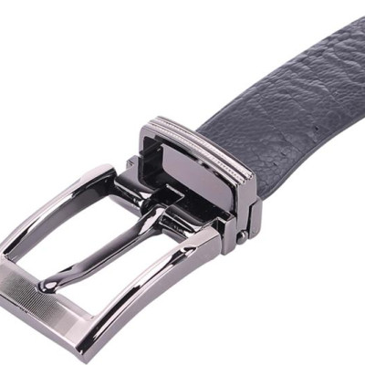 Thắt Lưng Nữ Da Đà Điểu Trơn Huy Hoàng HT5411 - Đen