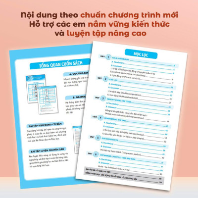 Sách - Luyện Chuyên Sâu Ngữ Pháp Và Bài Tập Tiếng Anh Lớp 9 - Combo 2 Tập - Megabook