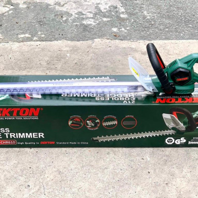 MÁY CẮT TỈA HÀNG RÀO CHẠY PIN 21V 610MM DEKTON D21-CHR610 - HÀNG CHÍNH HÃNG