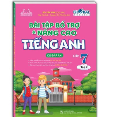 Sách - Combo 3c-GLOBAL SUCESS - Chinh phục ngữ pháp và bài tập & bài tập bổ trợ &Chinh phục 4 kỹ năng tiếng anh lớp 7 t2