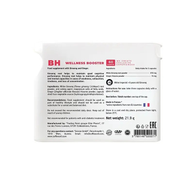 Viên Uống BH Nhân Sâm Hoàng Đế 6 Năm COFFEECELL (60 viên nang) - Tăng cường sức khoẻ - Xuất xứ Pháp, Hàng Chính Hãng