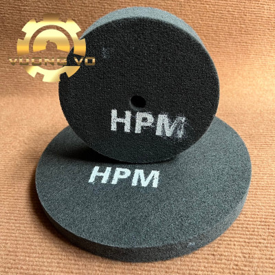 Bánh nỉ xám đánh bóng-bánh nỉ đánh bóng inox kích thước 150x25x16mm-150x50x16mm #240 (Gía đã bao gồm VAT)