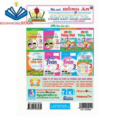 sách - giúp em giỏi toán lớp 3 - vở ôn tập cuối tuần (dùng chung cho các bộ sgk hiện hành)