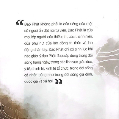 Đạo Phật Áp Dụng Vào Đời Sống Hằng Ngày