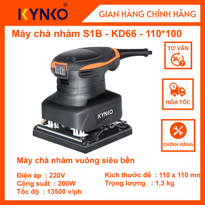 Máy chà nhám vuông cầm tay chính hãng Kynko S1B- KD66 -110*100 # 6661